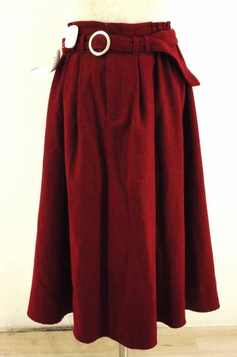 MURUA （ムルーア） 14AW　ベルト付きスカート レディース スカート