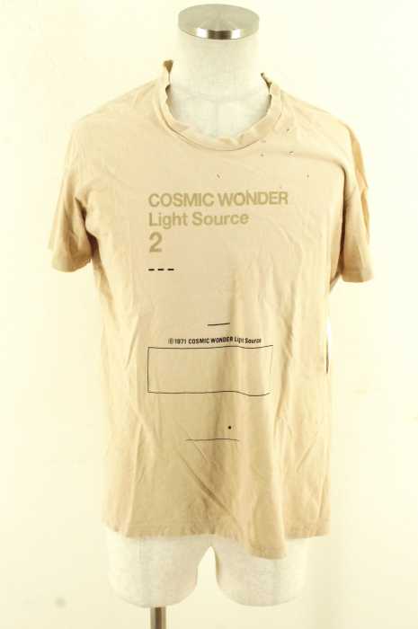 COSMIC WONDER Light Source （コズミックワンダーライトソース） ダメージ加工Tシャツ メンズ トップス