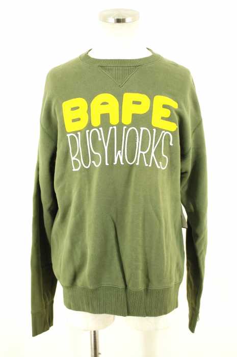 A BATHING APE （アベイシングエイプ） チェーンステッチ　スウェット メンズ トップス