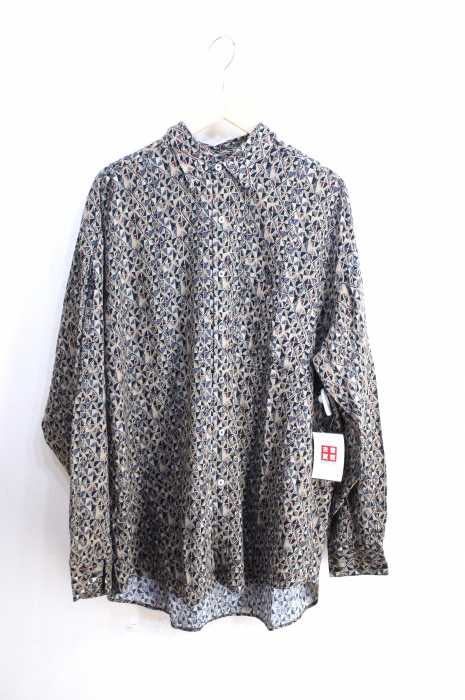 USED古着 （ユーズドフルギ） 総柄レーヨンシャツ メンズ トップス