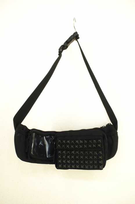 DEADMAN（デッドマン） Studs Shoulder Bag スタッズウエストバッグ メンズ バッグ