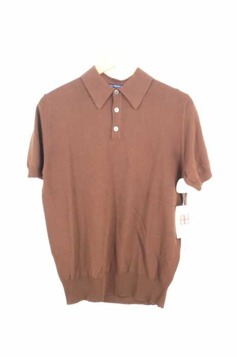 BEAMS F(ビームスエフ) ニットポロシャツ メンズ トップス