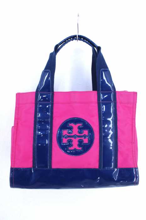 TORY BURCH(トリーバーチ) エナメル 切替トートバッグ レディース バッグ