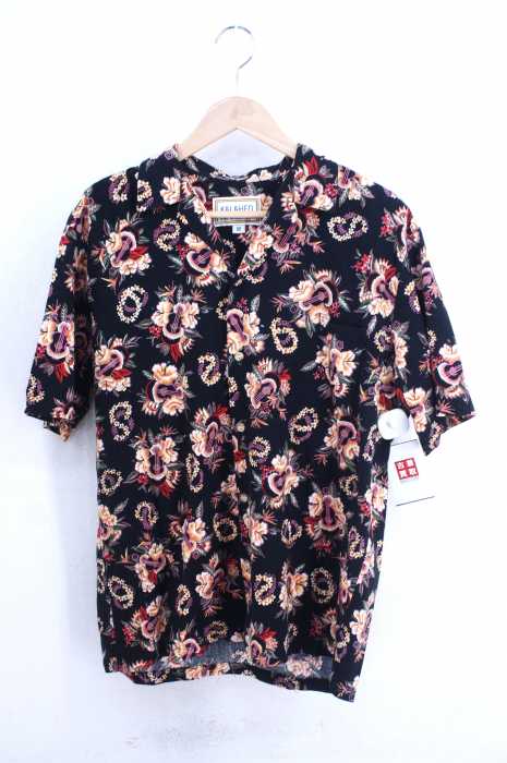USED古着  （ユーズドフルギ） KALAHEO 総柄アロハシャツ メンズ トップス