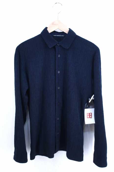 ISSEY MIYAKE MEN（イッセイミヤケメン） 17SS プリーツ加工 ワイドシルエットボタンシャツ メンズ トップス