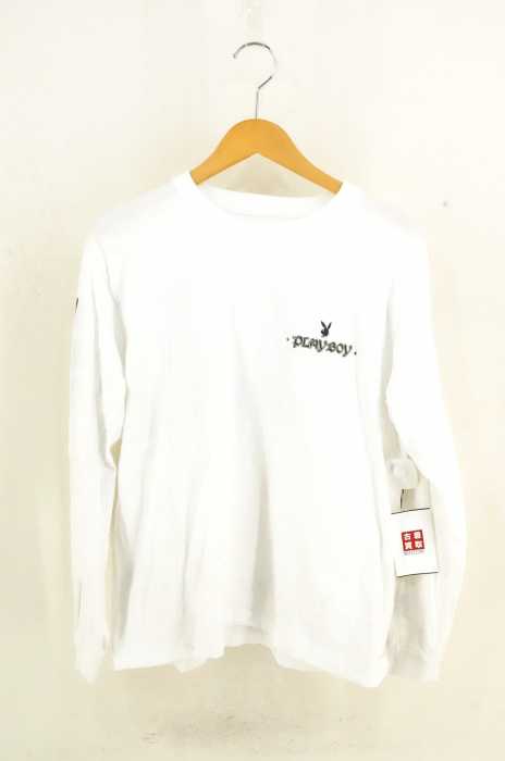 PLAYBOY×BILL WALL LEATHER(プレイボーイビルウォールレザー) バックプリントロングスリーブTシャツ メンズ トップス