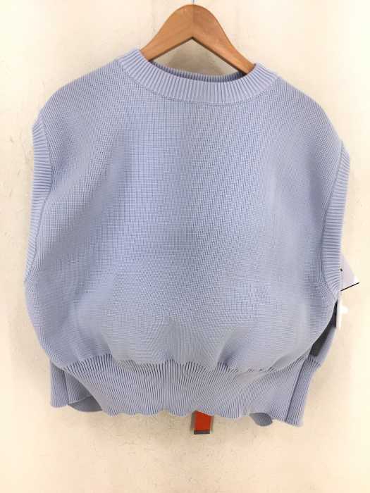 Name.（ネーム） 20SS POLYESTER SLIT-BACK KNIT VEST レディース トップス