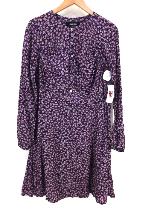 ZUCCa（ズッカ） 花柄バンドカラーシャツワンピース レディース ワンピース