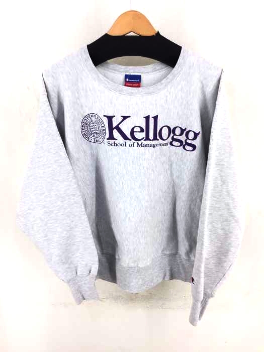 Champion（チャンピオン） REVERSE WEAVE KELLOGG カレッジロゴ スウェット メンズ トップス