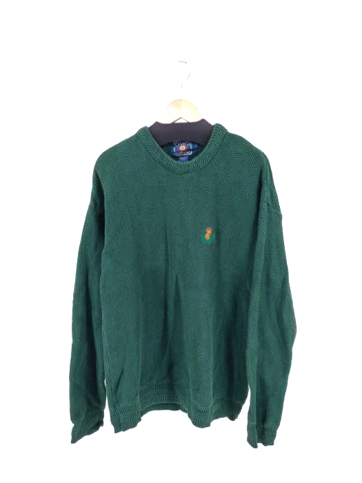 CHAPS RALPH LAUREN（チャップスラルフローレン） ヘリンボーンコットンニット メンズ トップス