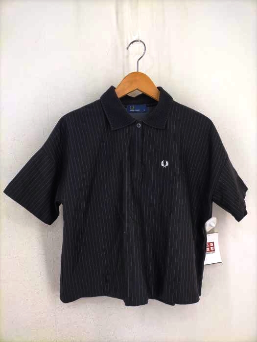 FRED PERRY(フレッドペリー) 18SS FLY FRONT SHIRT レディース トップス