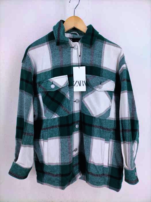 ZARA（ザラ） ネルシャツジャケット レディース アウター