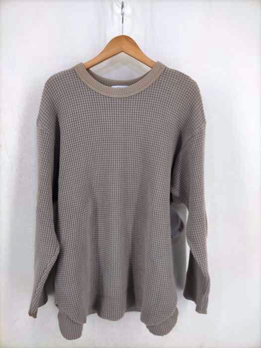 H BEAUTY&YOUTH(エイチ ビューティーアンドユース) 21SS HEAVY THERMAL PULLOVER メンズ トップス