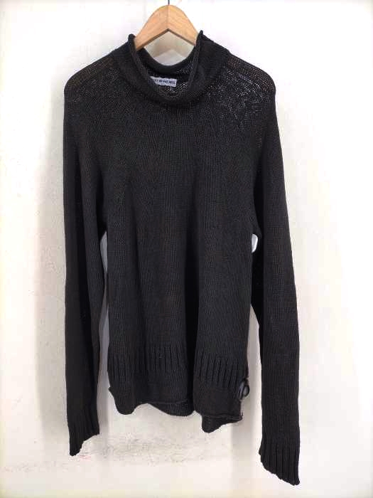 ISSEY MIYAKE MEN（イッセイミヤケメン） 99SS  コットンポリ ロールネックニット メンズ トップス