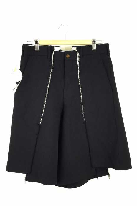 COMME des GARCONS HOMME PLUS （コムデギャルソンオムプリュス） 17SS The King Is Naked ドッキングワイドショーツ メンズ パンツ