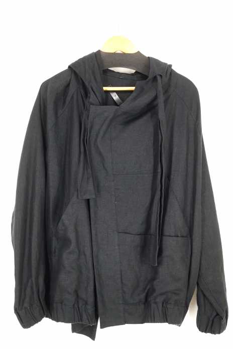 PHOEBE ENGLISH(フィービーイングリッシュ) ASYMMETRIC FRONT BOMBER JKT アシンメトリックフロントボンバージャケット メンズ アウター