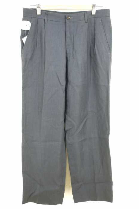 ISSEY MIYAKE MEN （イッセイミヤケメン） 2タックリネンワイドスラックス メンズ パンツ