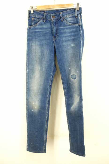 Levi's VintageClothing (リーバイスヴィンテージクロージング) 606 オレンジタブ ビッグE USED加工デニム 1969年モデル レディース パンツ