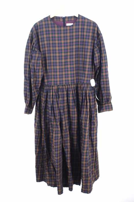 Sunny Clouds サニークラウズ 長袖チェックワンピース レディース ワンピース ブランド古着買取販売バズストア
