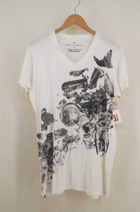 KRISVANASSCHE X MISERICORDIA (クリスバンアッシュ ) 総柄プリントTee メンズ トップス