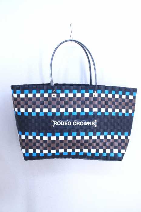 RODEO CROWNS (ロデオクラウンズ) ボーダー カゴ バッグ レディース バッグ