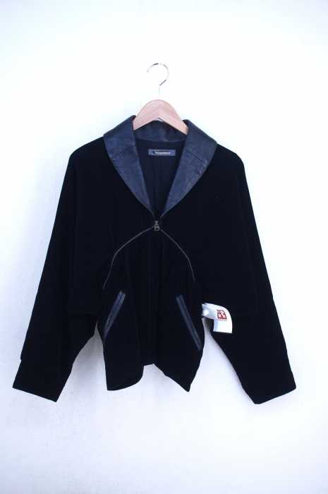 ISSEY MIYAKE（イッセイミヤケ） 80s 初期タグ ラムレザー切替