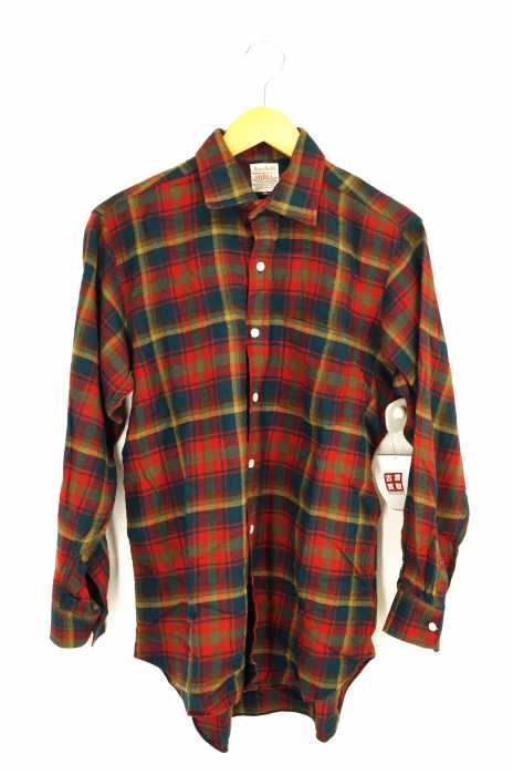 Viyella（フメイ） VINTAGE チェック柄ウールシャツ メンズ トップス