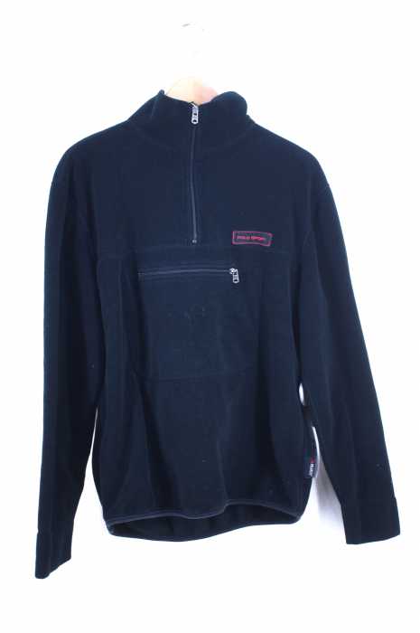 POLO SPORT RALPH LAUREN （ポロスポーツラルフローレン） 胸ワッペン POLARTEC ハーフジップフリースプルオーバー レディース アウター