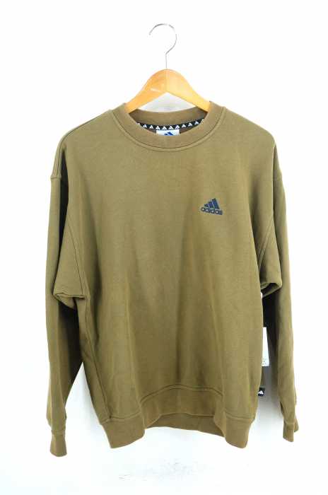 adidas （アディダス） トレフォイルロゴ刺繍スウェット レディース トップス