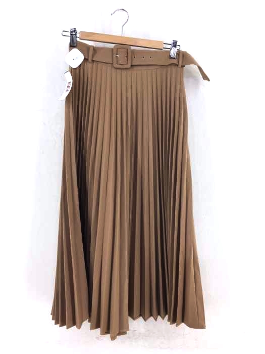 ZARA（ザラ） ベルト付き　プリーツスカート レディース スカート