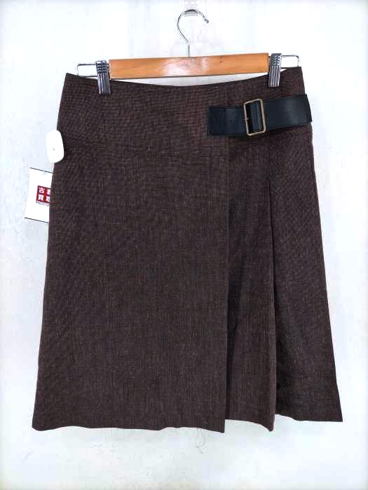 tricot COMME des GARCONS（トリココムデギャルソン） AD2002 プリーツラップスカート レディース スカート