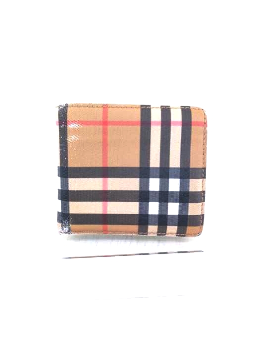BURBERRY(バーバリー) ノバチェック 二つ折り財布 レディース 財布・ケース