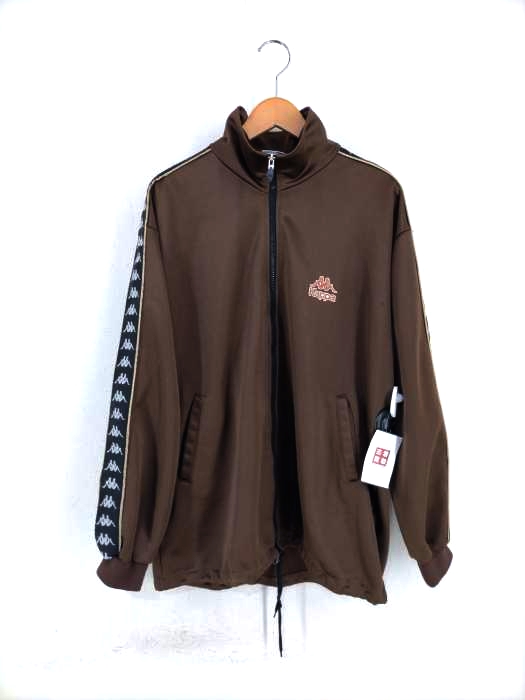 Kappa（カッパ） サイドラインバックロゴトラックジャケット メンズ アウター