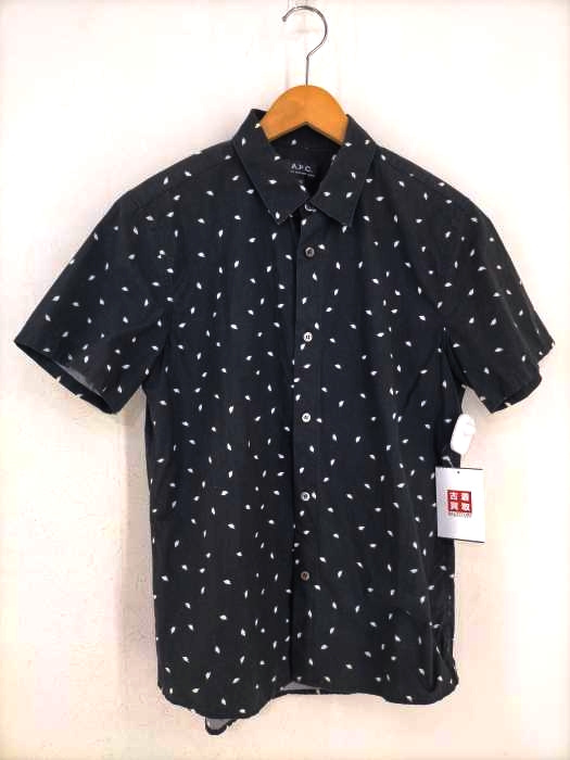 A.P.C.（アーペーセー） RUE MADAME PARIS 総柄シャツ メンズ トップス