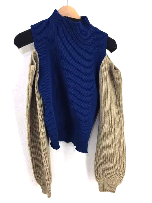MURUA（ムルーア） カットスリーブニット レディース トップス