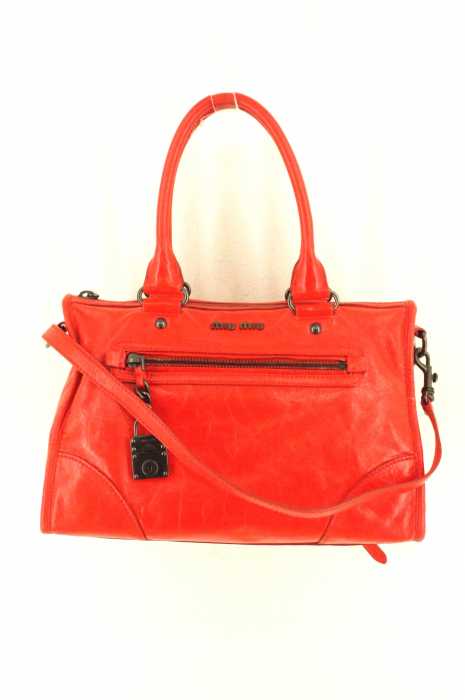 miu miu(ミュウミュウ) 2wayレザーショルダーバッグ レディース バッグ