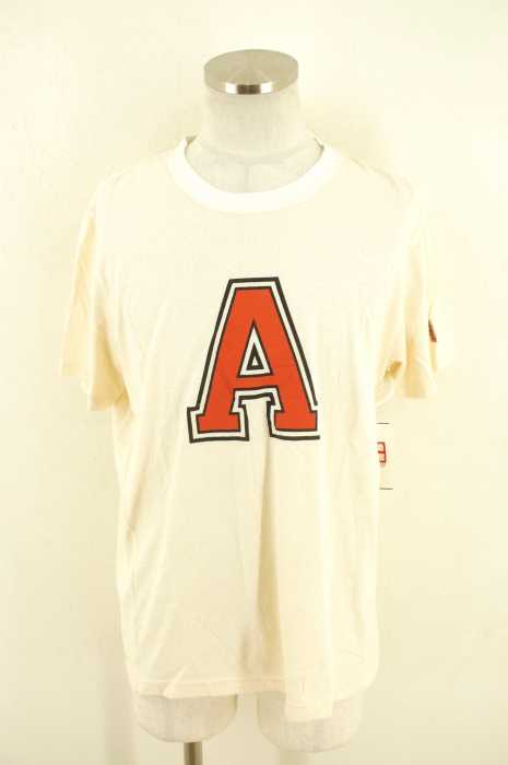 .efiLevol (エフィレボル) レタープリントTシャツ メンズ トップス
