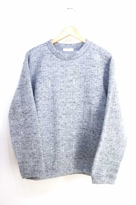 UNITED ARROWS green label relaxing （ユナイテッドアローズグリーンレーベルリラクシング） ヘリンボーン裏起毛ニット メンズ トップス