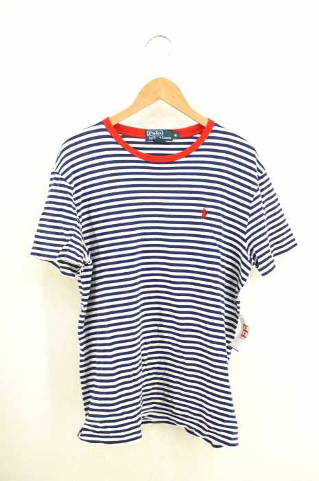 Polo by RALPH LAUREN （ポロバイラルフローレン） ポニー刺繍ボーダーTシャツ メンズ トップス