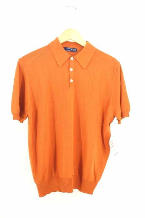 BEAMS F(ビームスエフ) 半袖ニットポロシャツ メンズ トップス