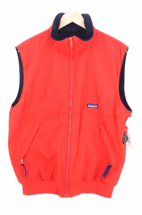 patagonia （パタゴニア） 80-90s ®マーク入りタグ　裏ボアナイロンジップアップベスト メンズ アウター
