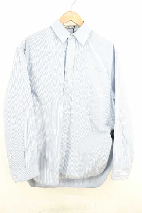 BALENCIAGA（バレンシアガ） 17SS Oversized pinstripe shirt
