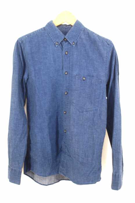 Nudie Jeans（ヌーディージーンズ） リネンシャンブレーシャツ メンズ トップス