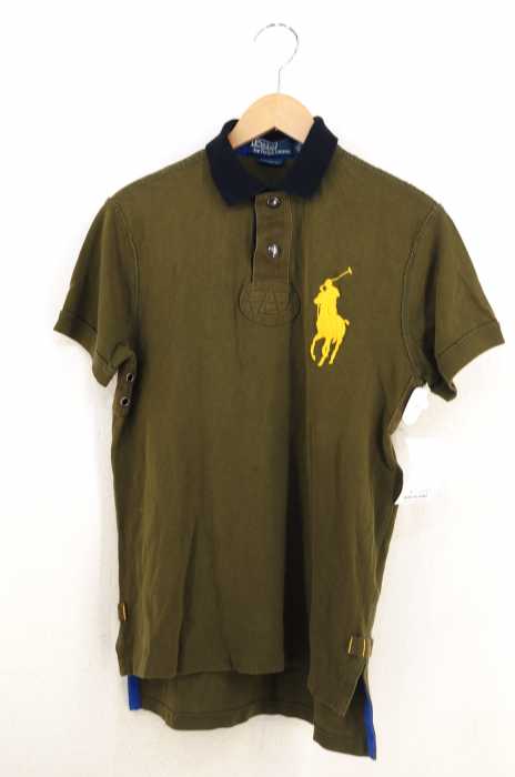 Polo by RALPH LAUREN (ポロバイラルフローレン) ビッグポニー刺繍 切替ポロシャツ メンズ トップス