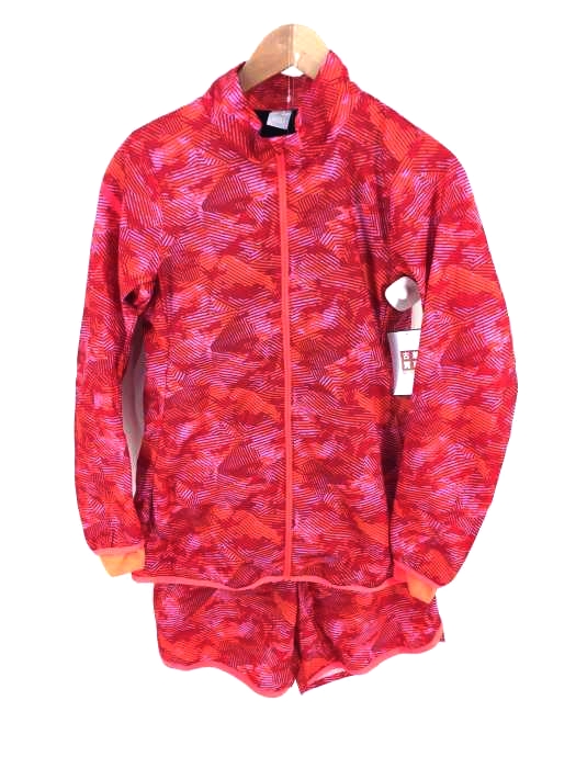 MIZUNO(ミズノ) 総柄トラックジャケット&ショート丈いーじパンツ レディース セットアップ