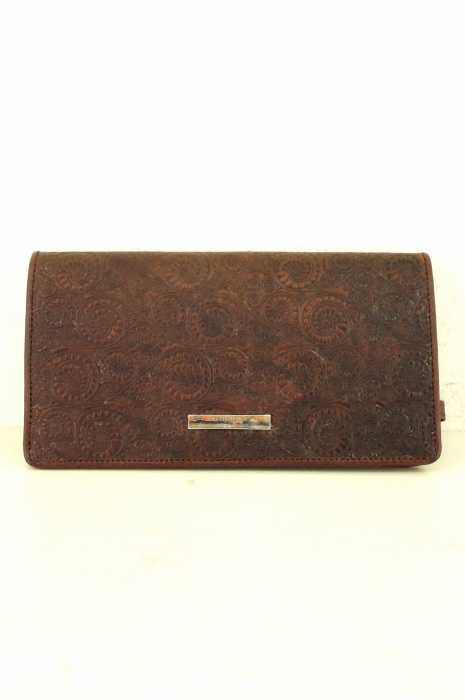 GARNI （ガルニ） Vine Pattern Zip Long Wallet 総柄長財布 メンズ アクセサリー