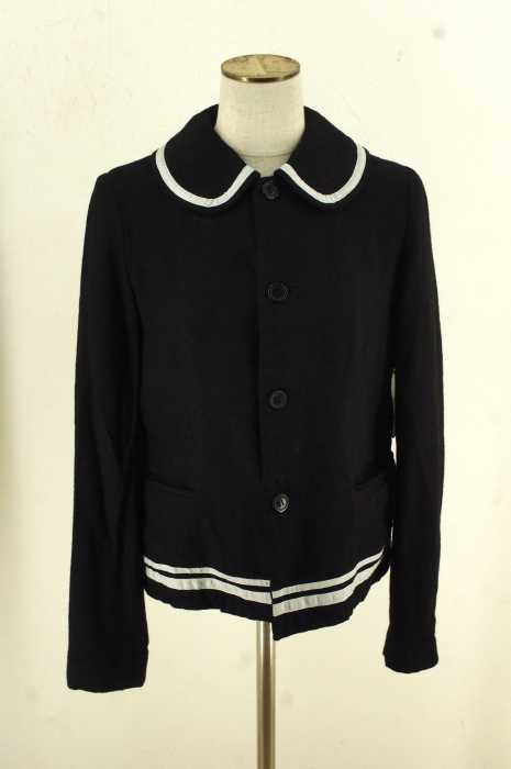 COMME des GARCONS COMME des GARCONS （コムデギャルソンコムデギャルソン） AD2015 ラウンドカラーウール レディース アウター