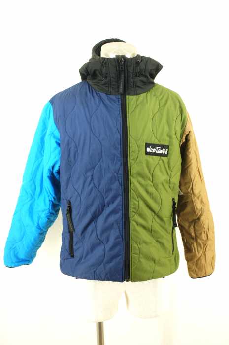 WILDTHINGS （ワイルドシングス） リバーシブルキルティング　primaloft メンズ アウター