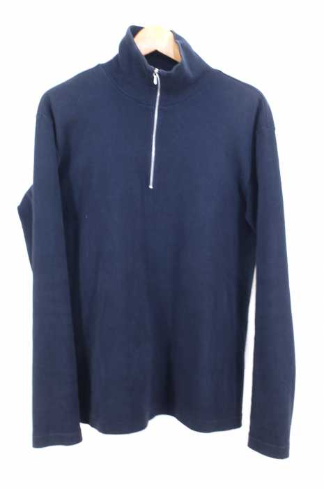 AURALEE （オーラリー） HEAVY RIB HALF-ZIP L/S TEE メンズ トップス