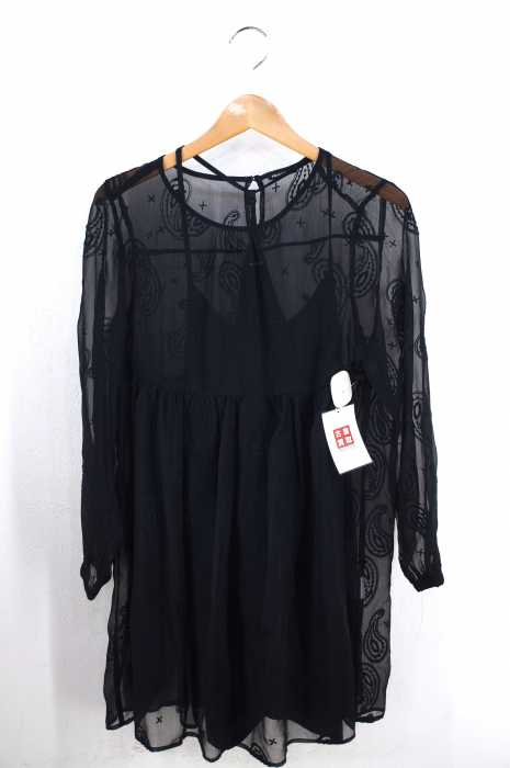 FREAK'S STORE  （フリークスストア） ペイズリー柄シフォンチュニックワンピース レディース ワンピース